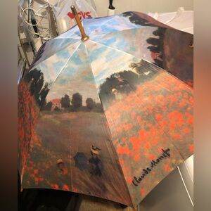 Vintage Claude Monet Wood Frame Umbrella- 747 $35 or $30 w/offer